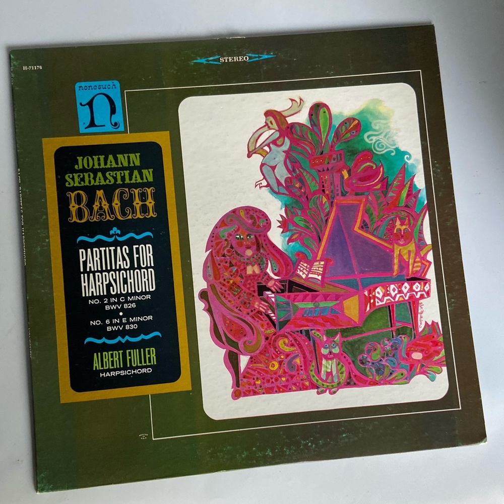 JS Bach Harpsichord Music on Vinyl